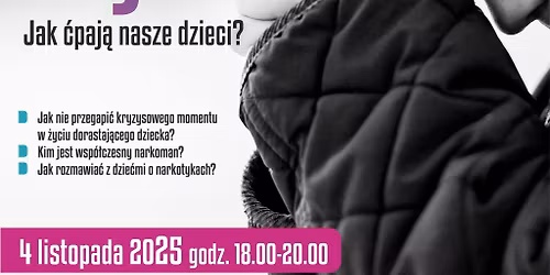 "Hajland - Jak \u0107paj\u0105 nasze dzieci?" Spotkanie autorskie z Pani\u0105 od Narkotyk\u00f3w 4.11.25