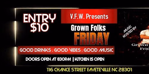 Grown Folks Friday with DJ Swoop