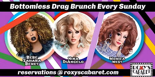 Bottomless Drag Brunch at Roxy's Cabaret