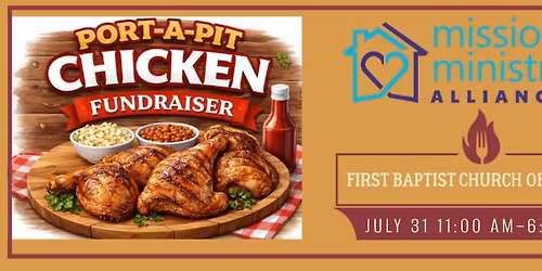PORT-A-PIT Chicken Fundraiser
