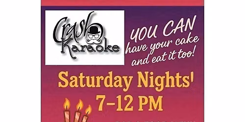 Crash Karaoke at Cake's