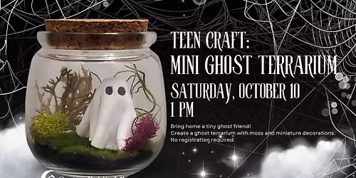 Mini Ghost Terrarium