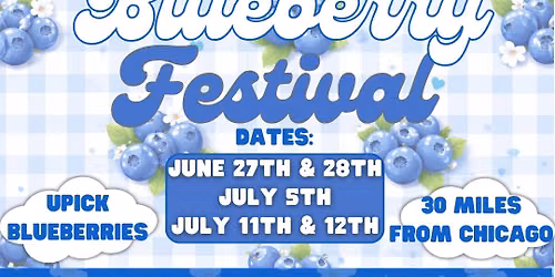  Johnson\u2019s Blueberry Festival 2026