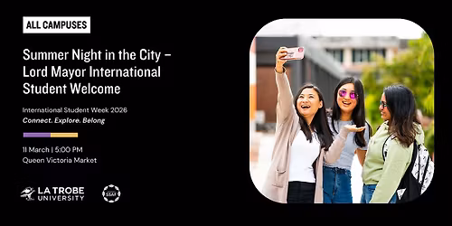 Summer Night in the City \u2013 Lord Mayor International Student Welcome