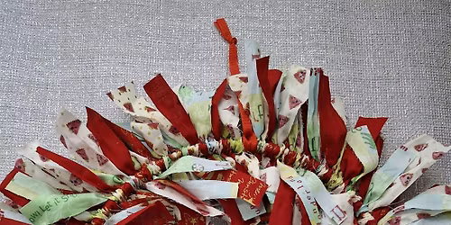 Christmas Rag Wreath Workshop