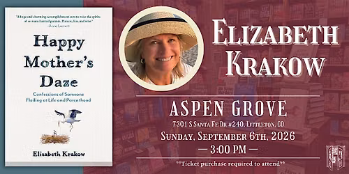 Elizabeth Krakow Live at Tattered Cover Aspen Grove