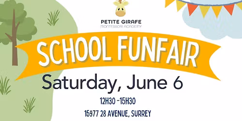 Petite Girafe Montessori Academy\u2019s School Fun Fair 2026