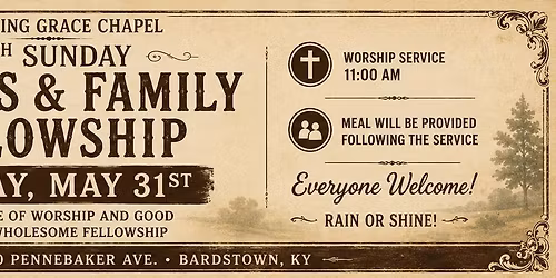 5th Sunday Friends & Family Fellowship