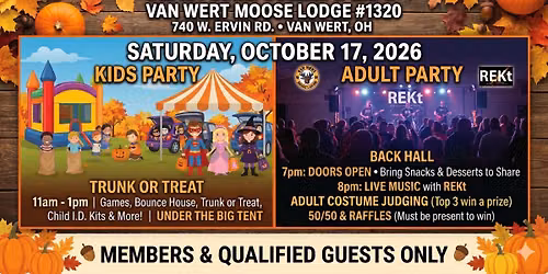 Van Wert Moose Annual Fall Fest