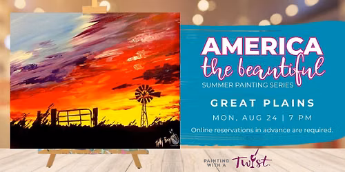 Paint & Sip - America the Beautiful: Great Plains
