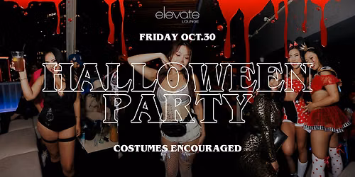 HALLOWEEN ROOFTOP COSTUME PARTY @ ELEVATE LOUNGE DTLA