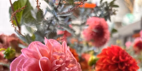 Dahlia Arrangement at Neptune Chesham.
