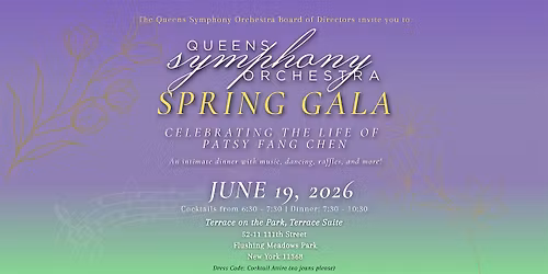 Queens Symphony Orchestra 2026 Gala