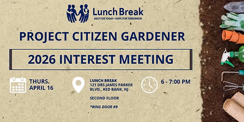 Project Citizen Gardener Interest Meeting