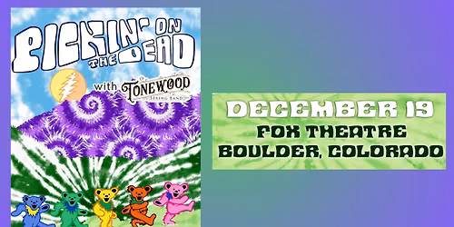 Pickin' On The Dead with Tonewood String Band | Road to WonderGrass| The Fox Theatre