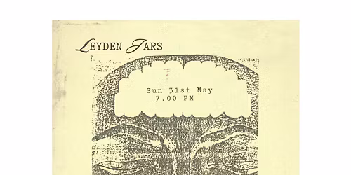 Lubber Kitchen Gig: Leyden Jars and Craig Stewart Johnson