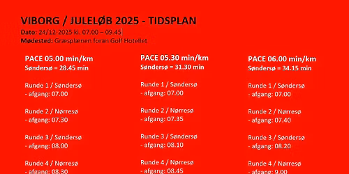 Julel\u00f8bet Viborg 24\/12