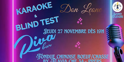 Karaok\u00e9 & Blind Test au Riva Bar de Montreux \ud83c\udfb6