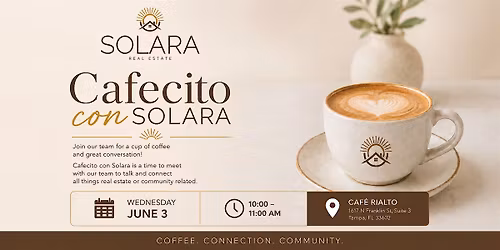 Cafecito con Solara
