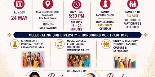Desi Rhythm Runway at Carassauga