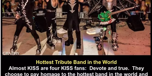 Almost KISS rocks Olathe 4th Friday with opening act Frank Drummond lead singer of Missouri -FREE!!!