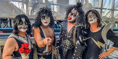 Almost KISS rocks Olathe 4th Friday with opening act Frank Drummond lead singer of Missouri -FREE!!!