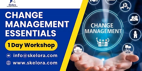 Change Management Essentials 1 Day Workshop in Bakersfield, CA