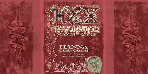 HEX x ResoNation pres. Hanna (UA) & Caren Callas (Berlin)