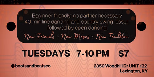 Country Swing and Line Dancing Night