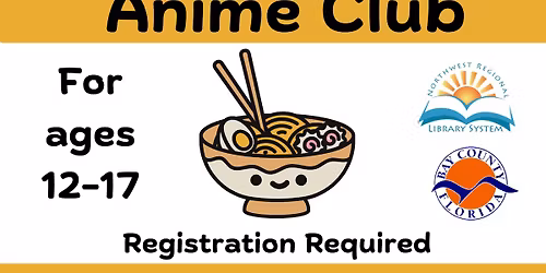 Anime Club (Ages 12-17)