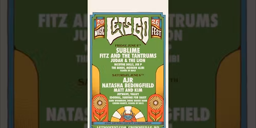 Let's Go Music Festival: AJR  Natasha Bedingfield & Matt and Kim - Saturday