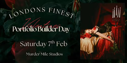 Valentines themed group photoshoot : Londons finest portfolio builder day