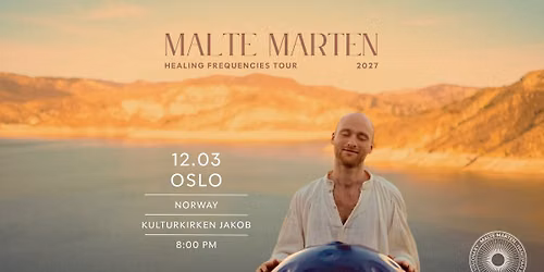 Malte Marten Healing Frequencies Tour | Live in Oslo