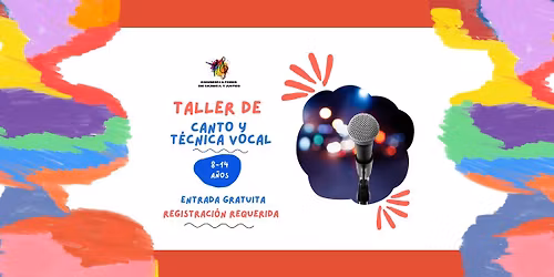Taller de Canto y T\u00e9cnica Vocal