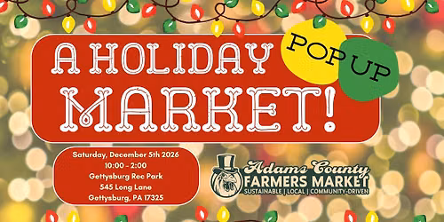 A Holiday Pop-Up Market 2026