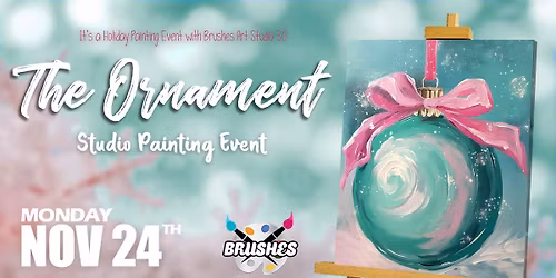 The Ornament Paint Night at Brushes Art Studio 30