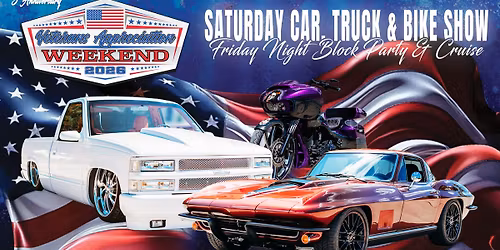 5th Anniversary Veterans Appreciation Weekend (Block Party \u2022 Cruise \u2022 Car, Truck & Bike Show)