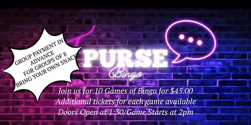 Purse bingo 