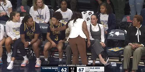 SEC\/ACC Womens Challenge - Notre Dame Fighting Irish at Vanderbilt Commodores Womens Basketball at Vanderbilt Memorial Gym
