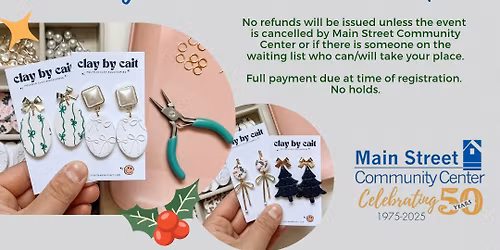 Clay Jewelry Fundraiser