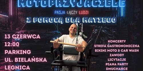 Motoprzyjaciele z pomoc\u0105 dla Matiego