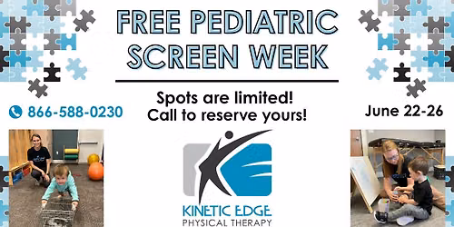Free Pediatric Screen Week \/ Oskaloosa