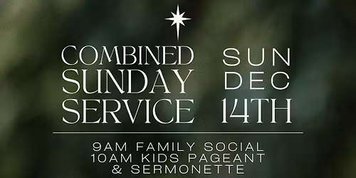 Combined Sunday Service