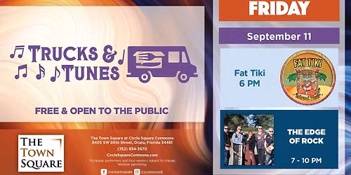 Trucks & Tunes with Fat Tiki & The Edge of Rock