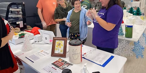 Paint & Sip Support Adults with Disabilities