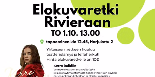 Elokuvaretki Rivieraan