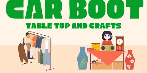 Stanton Community Village Hall - Indoor Car Boot and Crafts