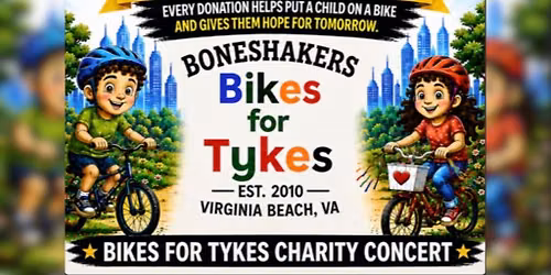 615 Family Reunion Boneshakers Bikes 4 Tykes Charity Concert