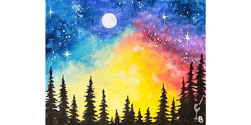 Colors of the Cosmos - Paint and Sip in San Antonio | Classpop!\u2122