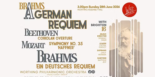 WPO/Brighton16: Brahms German Requiem — The Assembly Hall